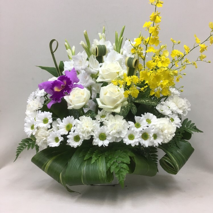 【御供】エターナルリング_MIX蘭のアレンジメント_60_DS-OS