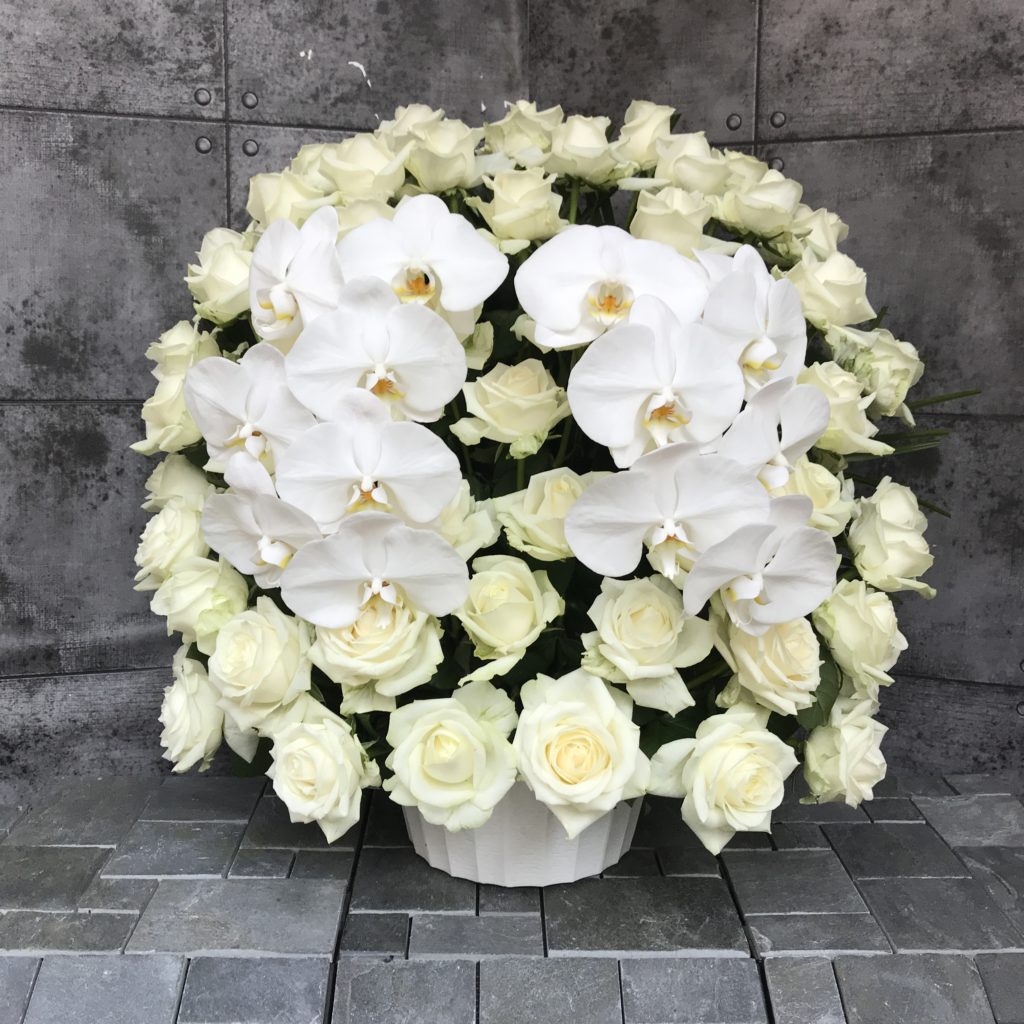 【御供】ローズガーデンW胡蝶蘭2本_65_MS_OS