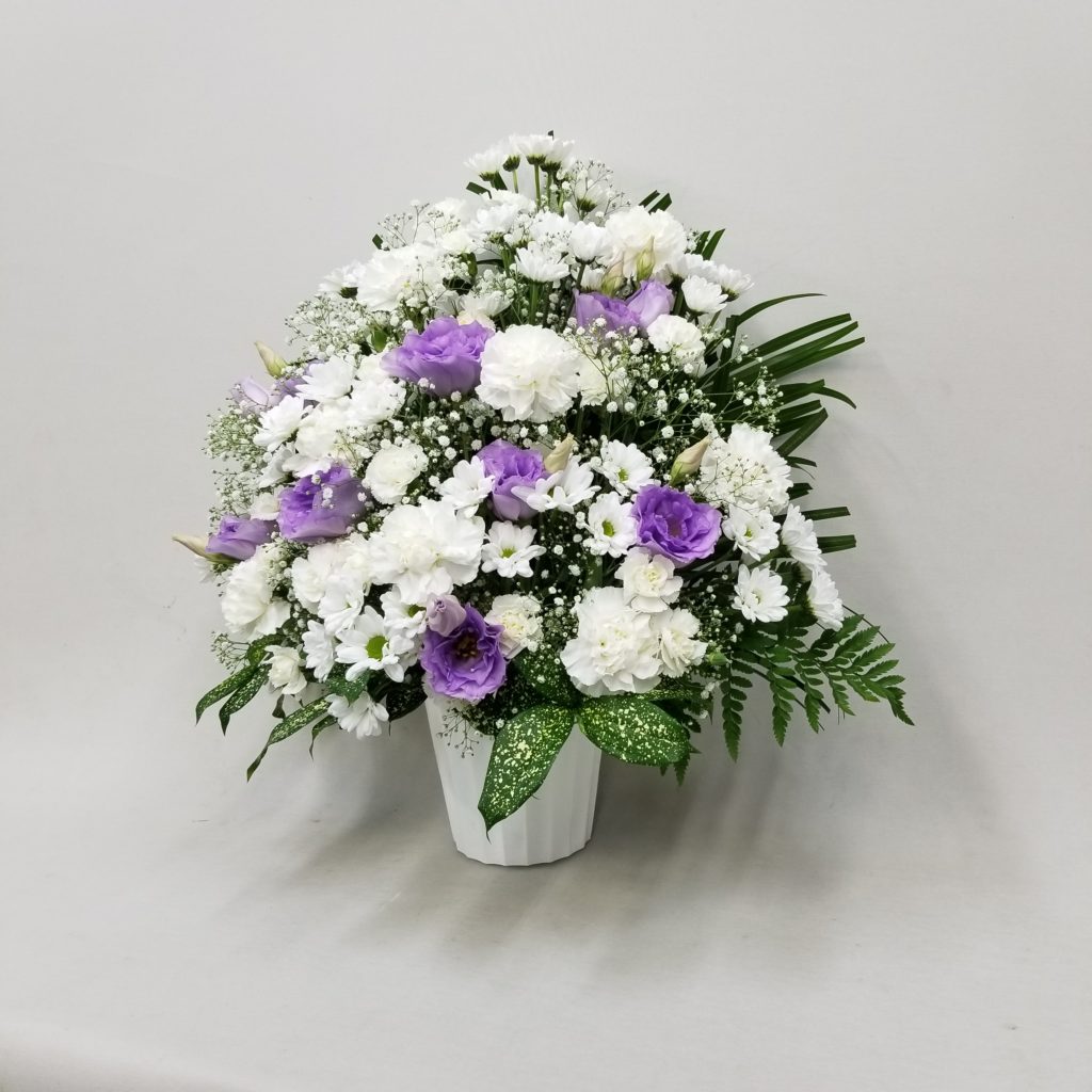 【御供】カーネーションとカスミソウのアレンジメントWB_60_SP-OS