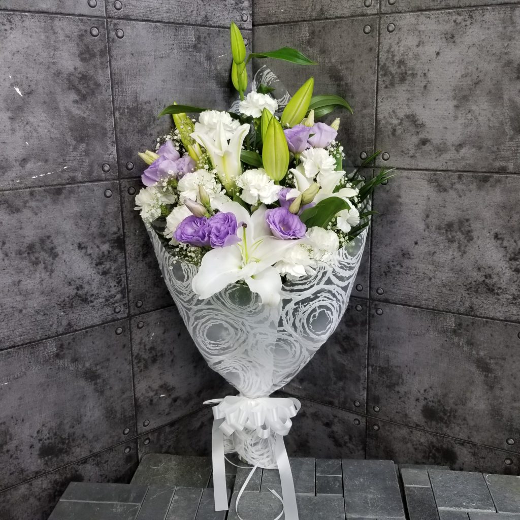 【御供】ユリとカーネーションの花束WPP_80_SP-OS