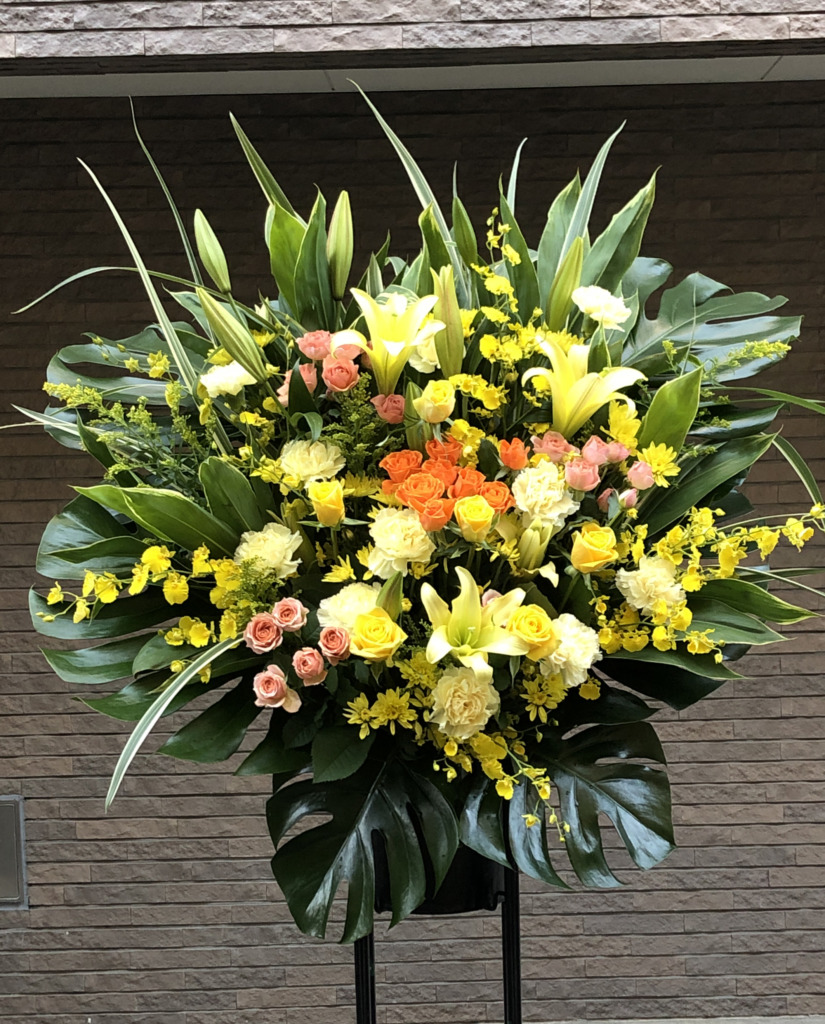 ビタミンカラー 黒パイプ1段スタンド(H180)