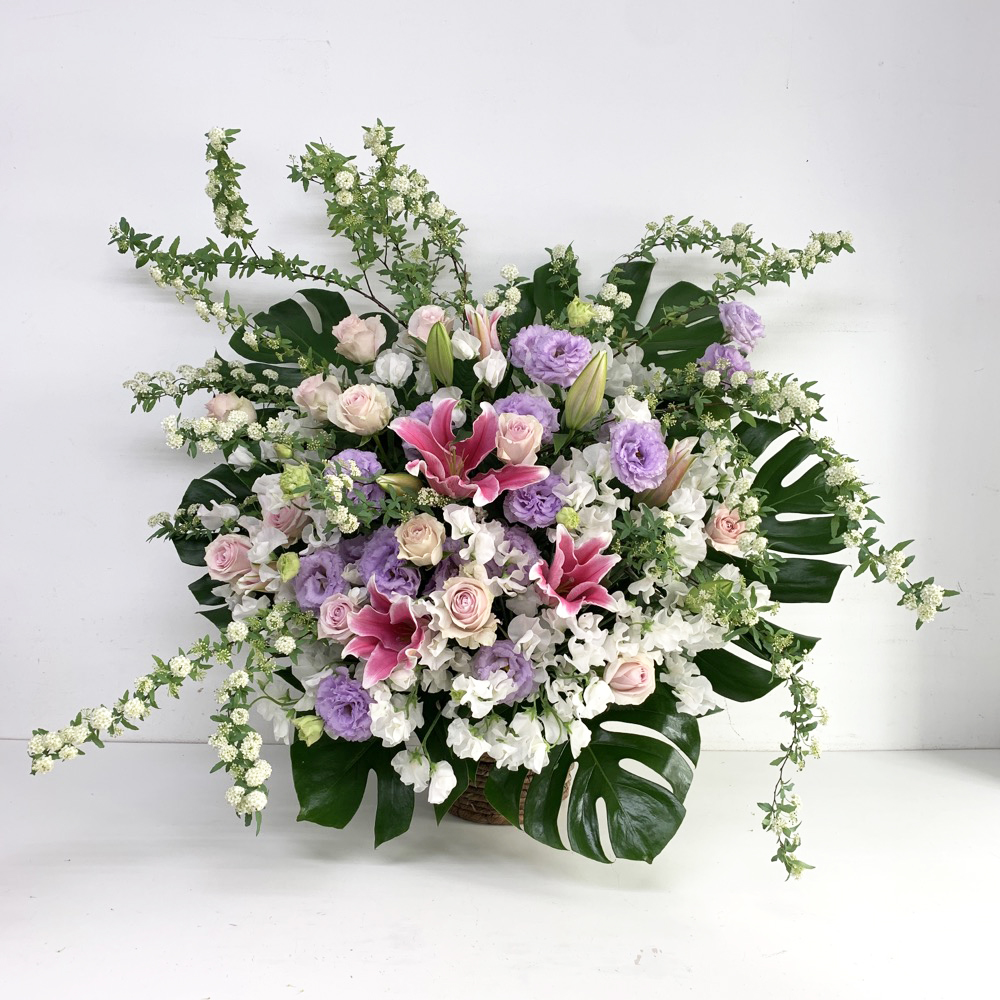 【春限定】コデマリの豪華 アレンジメント (H80)