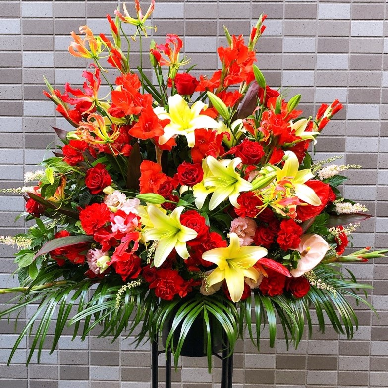 開店開業祝い用スタンド花12698-0002