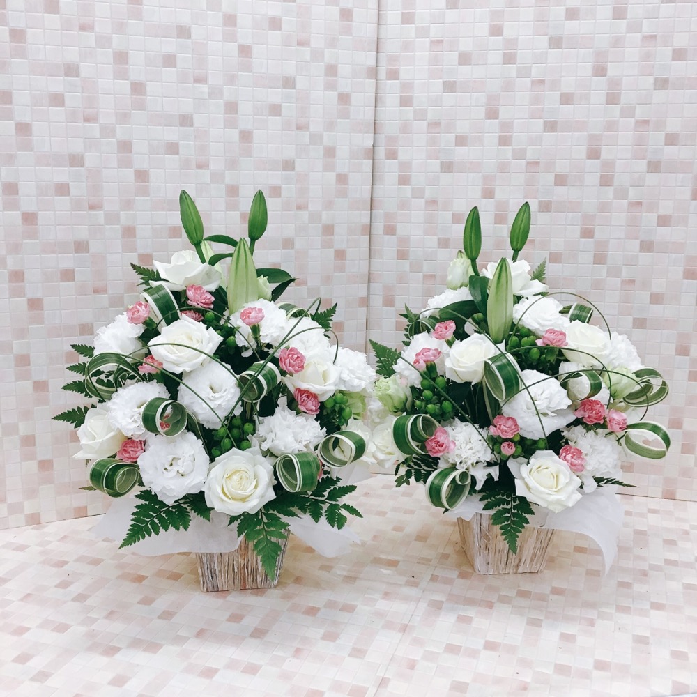 2020お盆用アレンジメント(一対)12710-0002