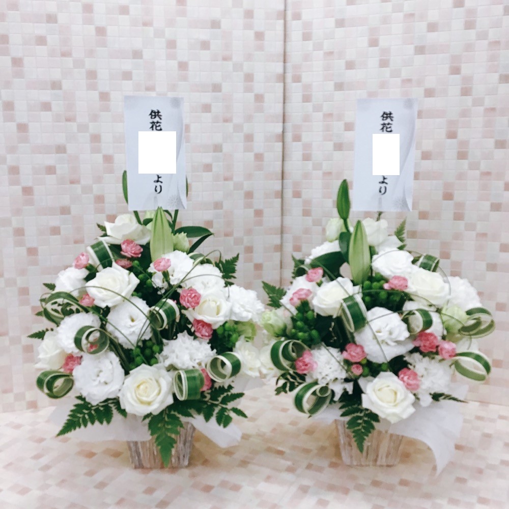 2020お盆用アレンジメント(一対)12710-0002