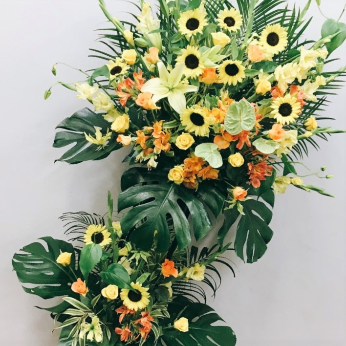 お祝い用スタンド花(2段)12726-0002