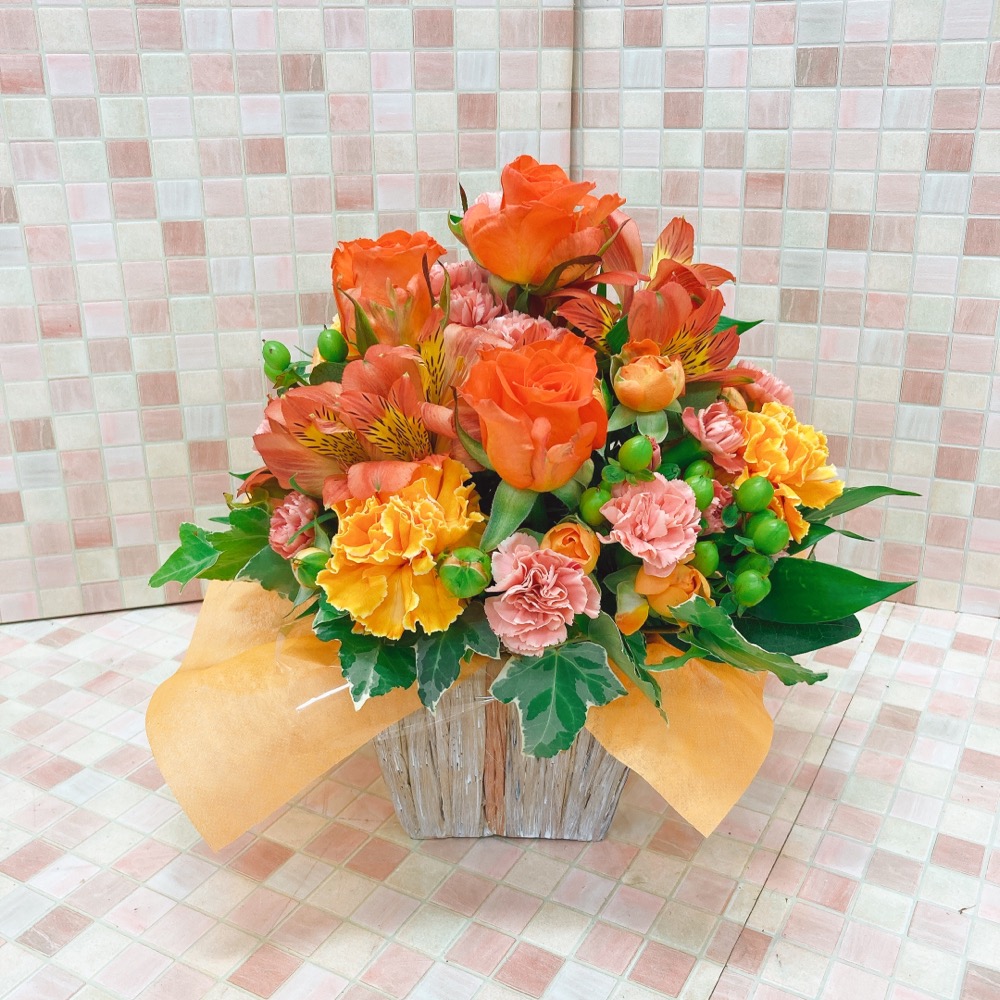 オレンジアレンジメント