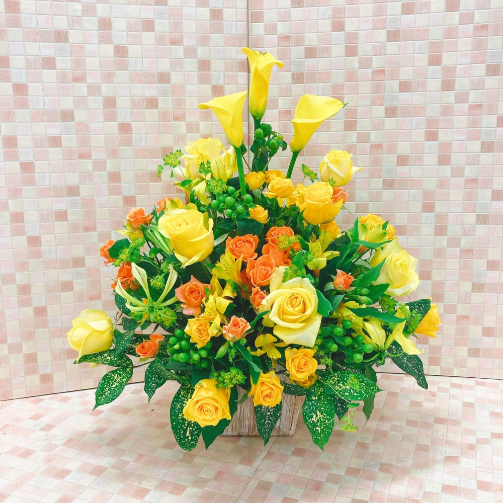 Y＆ORツートーン アレンジメント (H55)