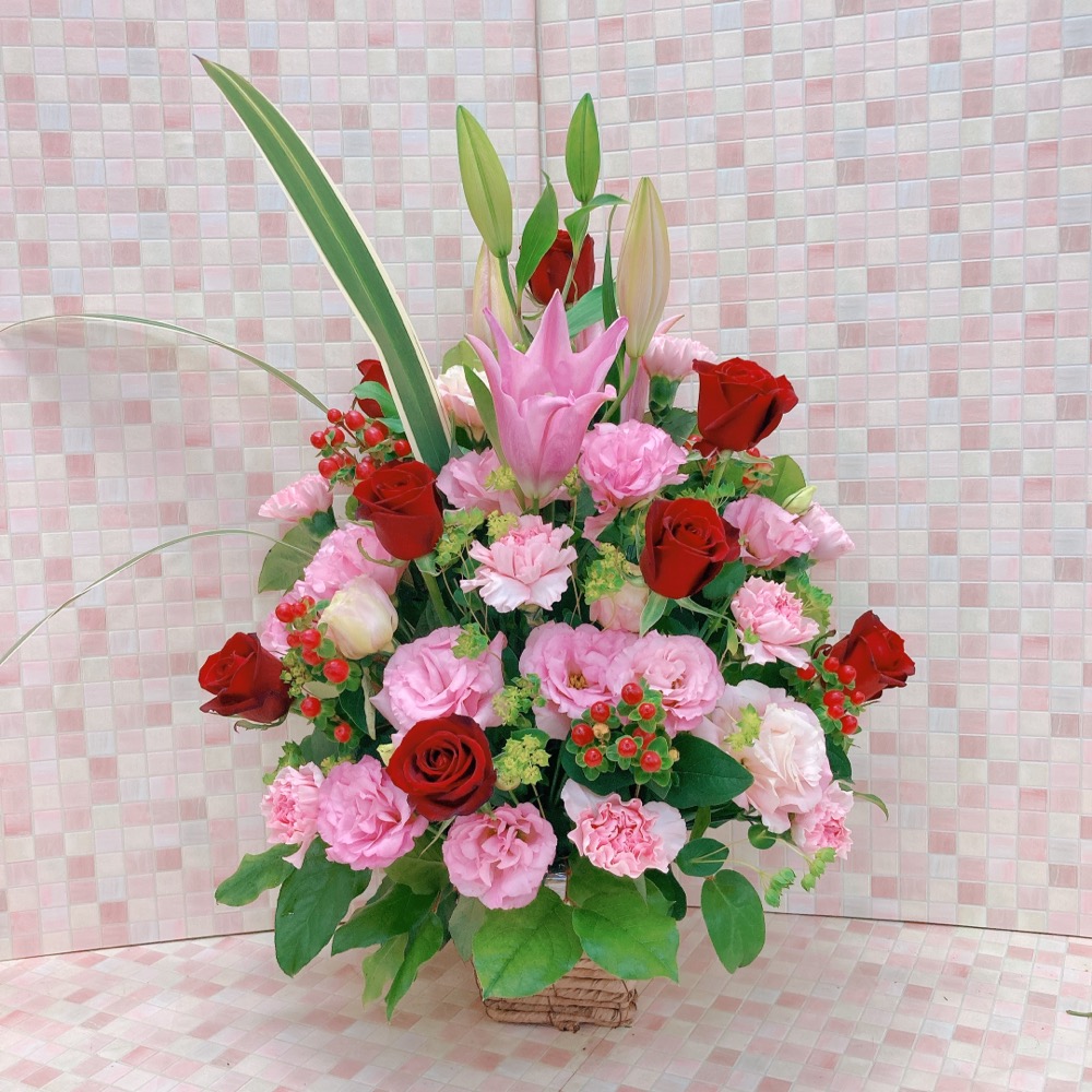 レッド×ピンク　クラシックアレンジ(H60)